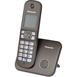 Telefone s/ Fios KX-TG6811GA (Castanho) - PANASONIC