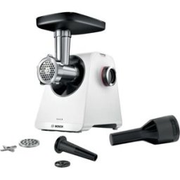 Picador de Carne Serie 4 MultiPower MFWS420W 1900W (Branco/Preto) - BOSCH