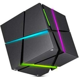 Coluna Portátil Bluetooth Q2 LED 5W (Preto)