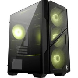 Caixa Micro-ATX MAG Forge M110R Airflow Tempered Glass (Preto) - MSI