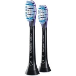 Pack 2x Recargas p/ Escova de Dentes Elétrica C3 Premium Gum Care (Preto) - PHILIPS