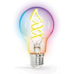 AIGOSTAR Lâmpada LED Filamento Smart Wi-Fi/Bluetooth E27 A60 220V 5W RGB + 2700K 420Lm