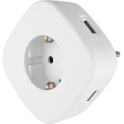 Tomada Inteligente c/ 3 Tomadas USB e 1 Schuko - ORBEGOZO