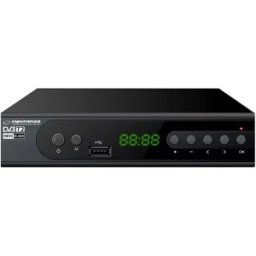 Receptor TDT Full HD DVB-T/T2 H.265 HEVC Display/Botões Frontais - ESPERANZA