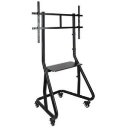 Suporte de Chão Portátil p/ Monitor 100Kg 60" a 105" (Preto) - TOOQ