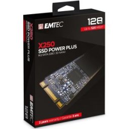 Disco SSD 128GB X250 M.2 SATA Power Plus - EMTEC