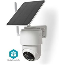 Câmara de Vigilância IP SmartLife Wi-Fi 1080p 4G Full HD p/ Exterior IP65 c/ Painel Solar - NEDIS