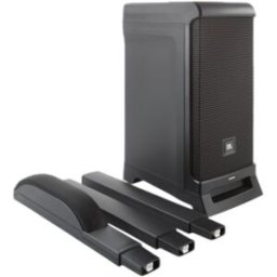 Sistema de Som Amplificado IRX ONE 650W c/ Mesa Mistura 3 Canais + Streaming (Preto) - JBL