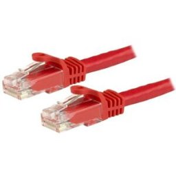 Cabo de Rede RJ45 Cat6 U/UTP (3 mts) Vermelho - STARTECH