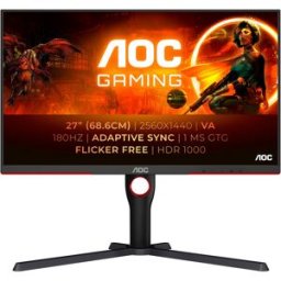 Monitor 27" G3 Q27G3XMN/BK 2K Ultra HD LED (Preto) - AOC