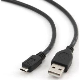 Cabo Micro USB B Macho - USB A Macho (1 metro) - GEMBIRD