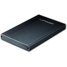Caixa p/ Disco LC-25U3-Becrux-C1 2.5" SATA (Preto) - LC-POWER