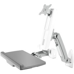 Suporte TV IB-MS600-W 24" (Prateado / Branco) - ICY BOX