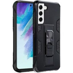 Capa Samsung G990B Galaxy S21 FE Hard Clip (Preto) - COOL