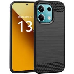 Capa p/ Xiaomi Redmi Note 13 5G Carbono (Preto) - COOL