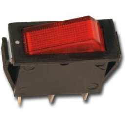 Interruptor Estreito OFF-ON 250V 16A c/ Luz