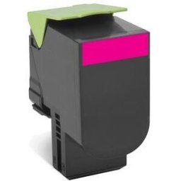 Toner 802HME Elevada Capacidade (3K) Magenta - LEXMARK
