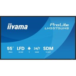 Monitor LFD IPS ProLite 55" LH5575UHS-B2AG 4K Ultra HD (Preto) - IIYAMA