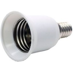 Suporte Adaptador Lampada E14 -> E27