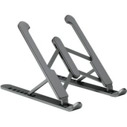 Suporte de Elevação p/ Monitor/Tablets/Livros (Cinza Escuro) - AISENS