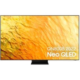 Smart TV 85" Series 8 85QN800B 8K Ultra HD Wi-Fi Aço Inoxidável - SAMSUNG