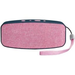 Coluna Portátil c/ Bluetooth BT 130 6W (Rosa) - LENCO