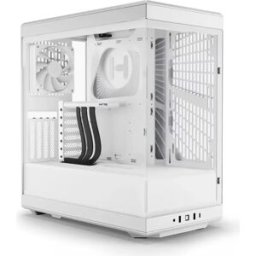 Caixa ATX Y40 Tempered Glass (Branco) - HYTE