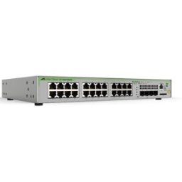Switch de Rede Gerido L3 Gigabit Ethernet 1000 Mbit/s Cinzento 1U (PoE) - ALLIED TELESIS