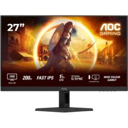 Monitor LED 27" 27G4HRE Full HD (Preto/Vermelho) - AOC