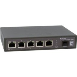 LevelOne Switch 6 Portas 10/100/1000Mbps GEP-0625 - LEVEL ONE