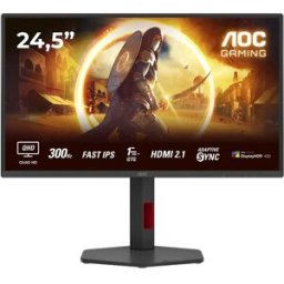 Monitor Q25G4SR IPS W-LED 24,5" QHD 16:9 300Hz VESA Adaptive Sync - AOC
