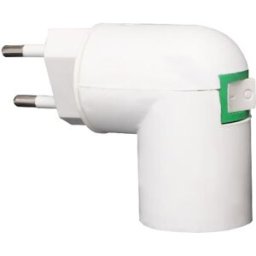 AIGOSTAR Suporte de Lampada E14 com Interruptor ON-OFF