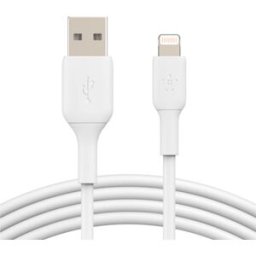 Cabo Lightning A Usb-A Boost Charge Comprimento 1 M Cor Branco - BELKIN