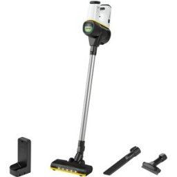 Aspirador Vertical "2-EM-1" VC6 OurFamily (Preto/Amarelo) - KARCHER