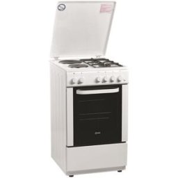Fogão Misto + Forno Eétrico 55L GHB 522 (Branco) - VOX