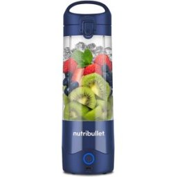 Liquidificadora Portátil 0.48L (Azul) - NUTRIBULLET