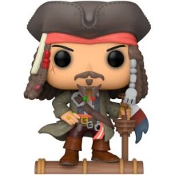 Figura Pop! Piratas do Caribe Exclusivo de Jack Sparrow - FUNKO