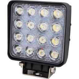 Projector LED DC 5~80V 48W 6000K (IP65) p/ Automóveis