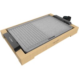 Grelhador Tasty&Grill 2000 Bamboo MixStone 2000W (Preto) - CECOTEC