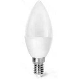 AIGOSTAR Lampada LED Opalina 220V E14 6W Branco 4000K 510Lm
