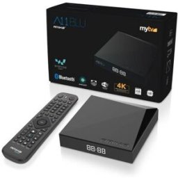 Receptor IPTV OTT Android A11 Blu 2GB/16GB Wi-Fi 4K MyTV2 - AMIKO