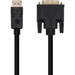 Cabo Conversor Displayport Macho - DVI Macho (3 mts) - AISENS