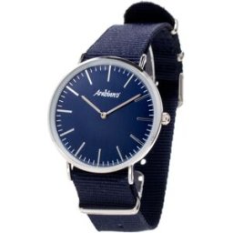 Relógio Analógico HBA2228A 38MM (Prateado) - ARABIANS