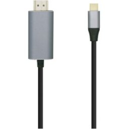 Cabo Conversor USB C Macho - HDMI Macho (1,8 mts) - AISENS