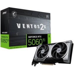 Placa Gráfica NVIDIA GeForce RTX 5060 Ti "Blackwell" Ventus 2X OC Plus 16G GDDR7 DLSS4 - MSI