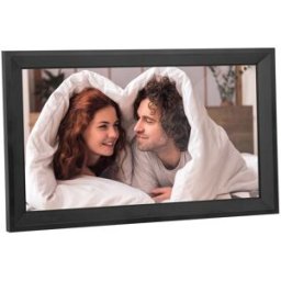 Moldura Digital FRAMEO 15,6" Wi-Fi (Preto) - BLOW