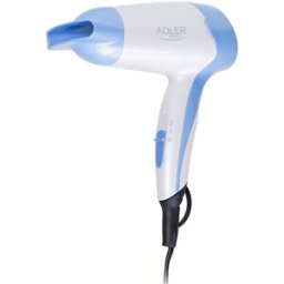 Secador de Cabelo 1200W (Branco/Azul) - ADLER