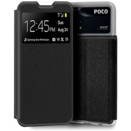 Capa Flip Cover p/ Xiaomi Poco M4 Pro (Preto) - COOL