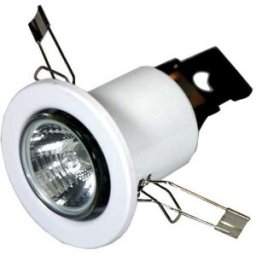 Suporte de Lampada Fixo GU10 c/ Lampada Halogéneo 50W