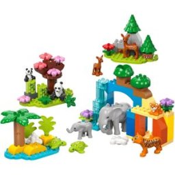 Duplo: Famílias de Animais Selvagens 3-EM-1 - LEGO